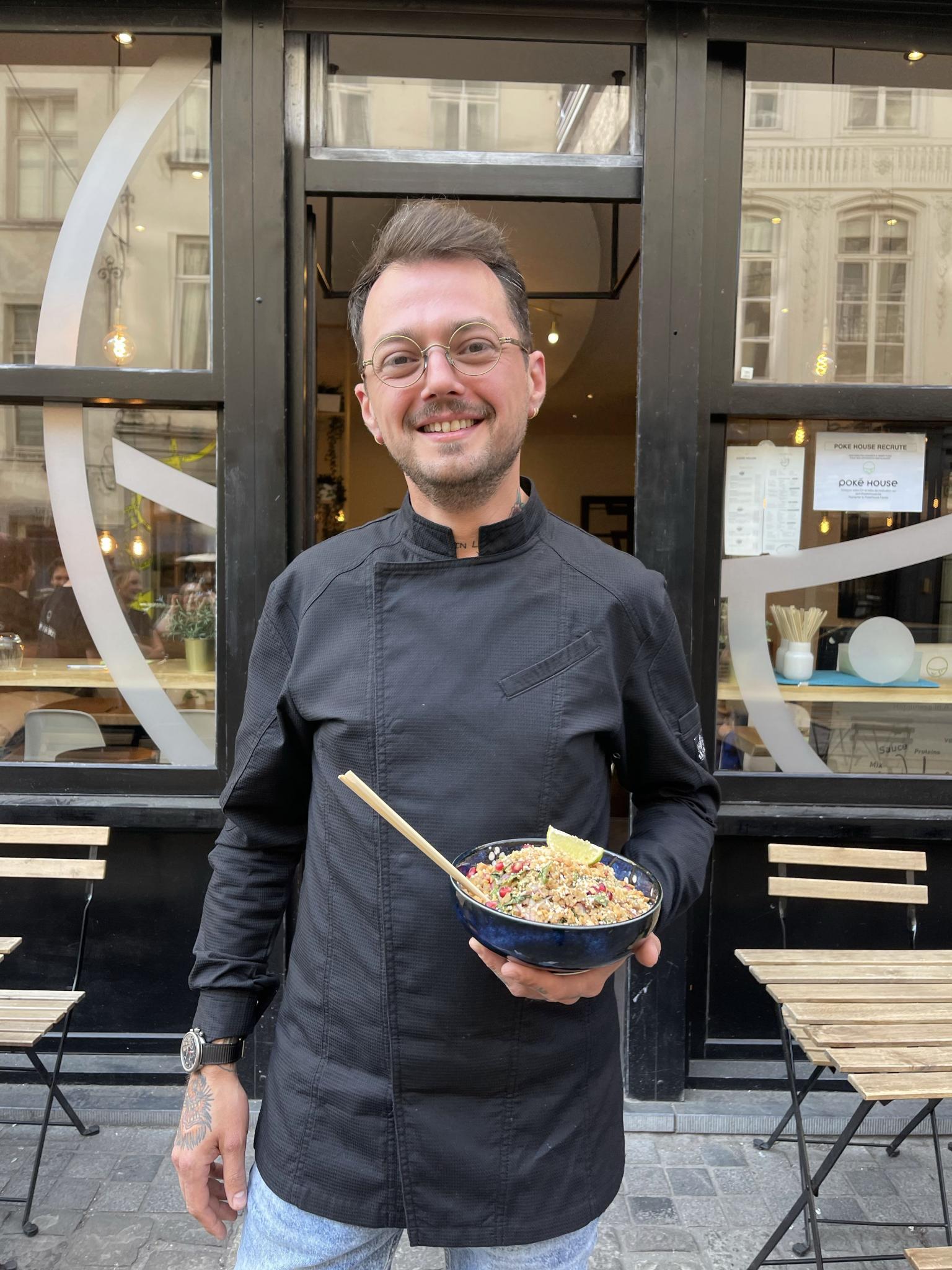 Arnaud Delvenne, finaliste de Top Chef, signe un Poké exclusif à