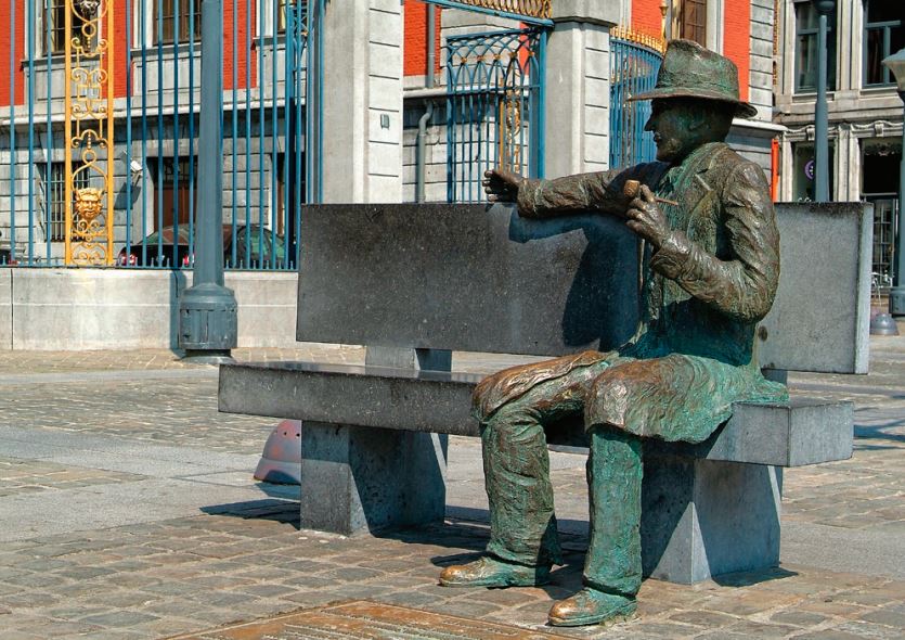 Visite de Liège, la ville natale de Georges Simenon
