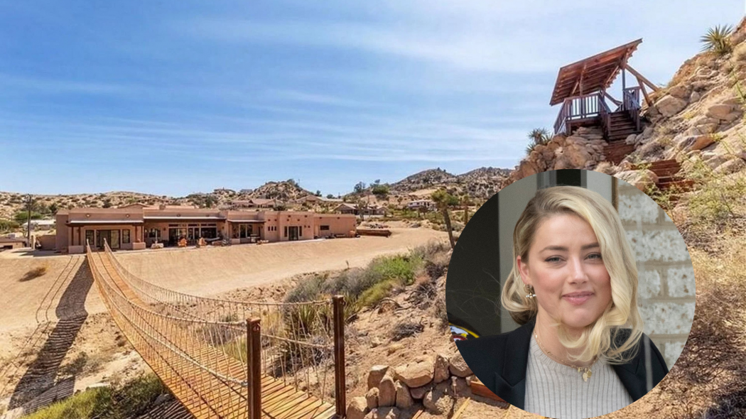 Amber Heard vend sa villa de la Yucca Valley pour près d’un million d